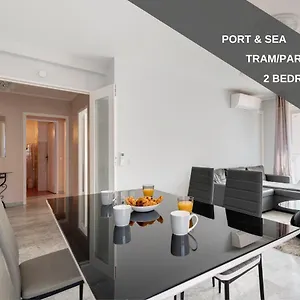 Appartement Port, Vue Mer, Parking Et Confort, Nice